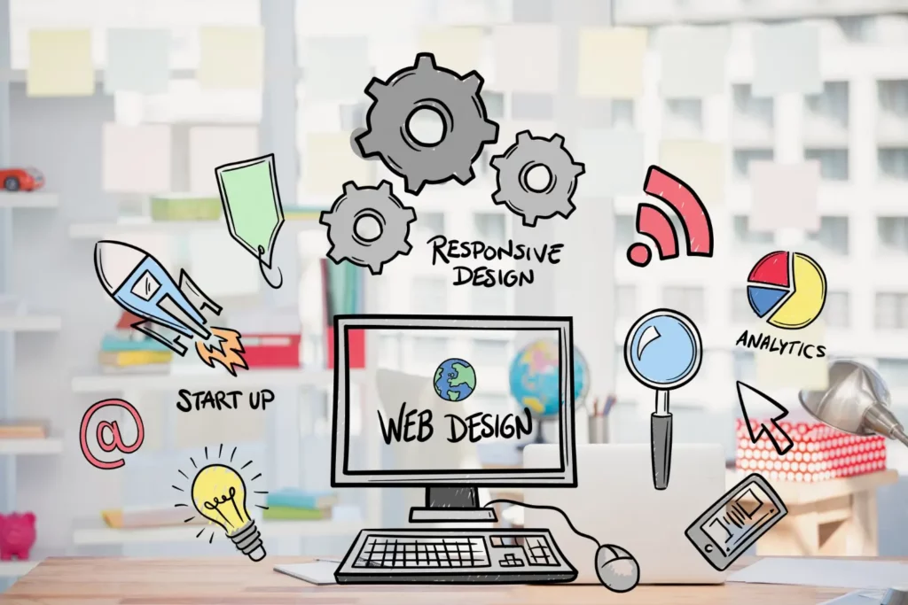 Web-design-concept-with-drawings - Rupetta Consultancy - Rupetta Consultancy Rupetta Consultancy - Web Development Services